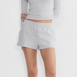 Aritzia Cozy Sweatfleece Perfect Micro Short